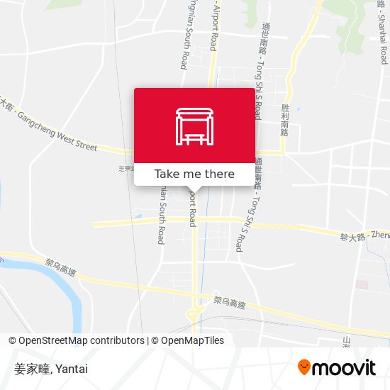 姜家疃 map