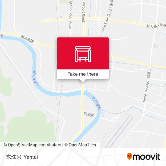 东珠岩 map