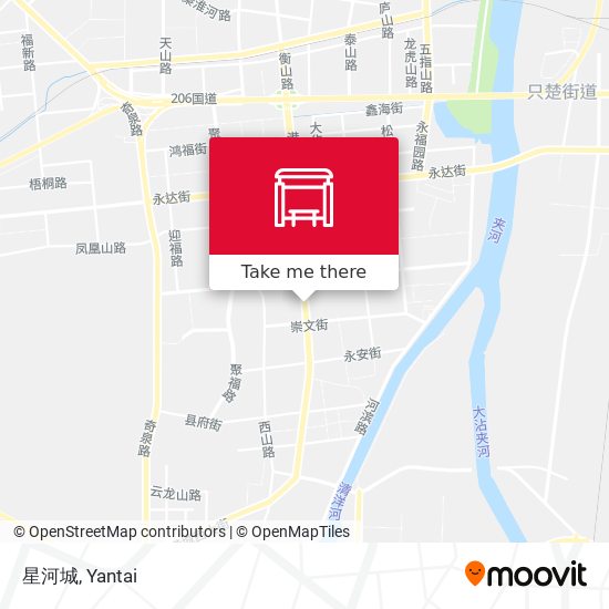 星河城 map