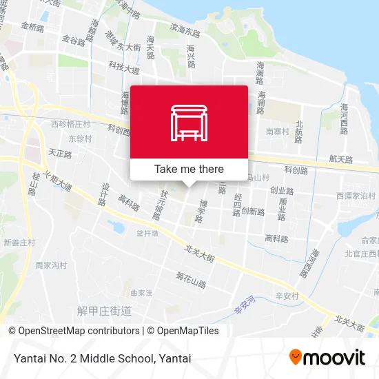 Yantai No. 2 Middle School map