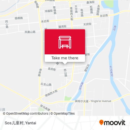 Sos儿童村 map