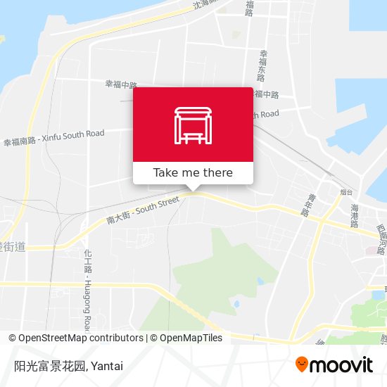阳光富景花园 map