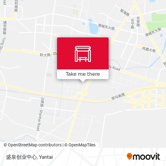 盛泉创业中心 map