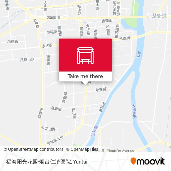 福海阳光花园·烟台仁济医院 map