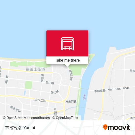 东巡宫路 map