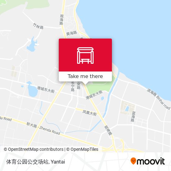 体育公园公交场站 map