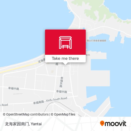 龙海家园南门 map