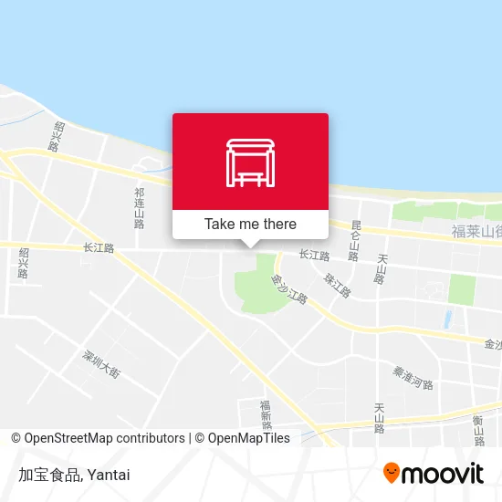 加宝食品 map