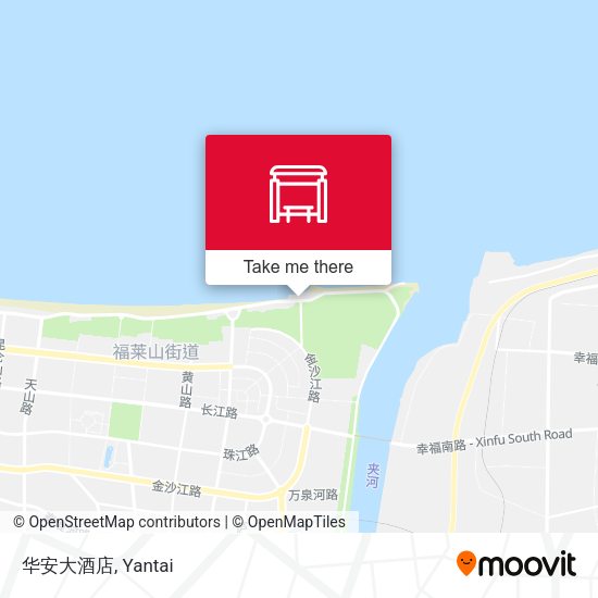 华安大酒店 map