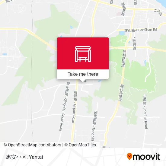 惠安小区 map