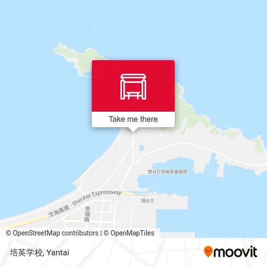培英学校 map