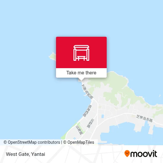 West Gate map