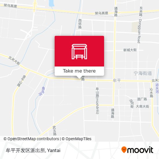 牟平开发区派出所 map