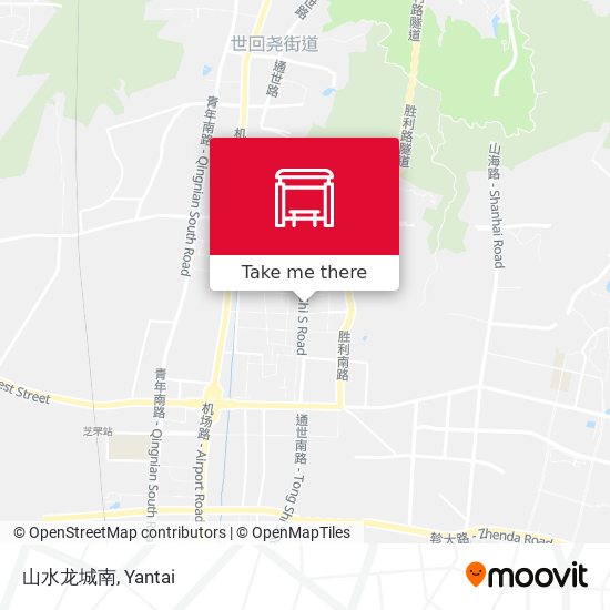 山水龙城南 map