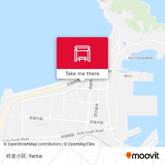 祥发小区 map