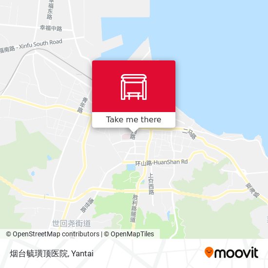 烟台毓璜顶医院 map