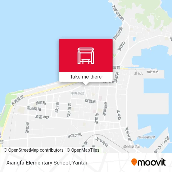 Xiangfa Elementary School map
