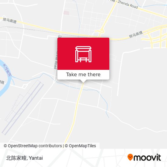 北陈家疃 map