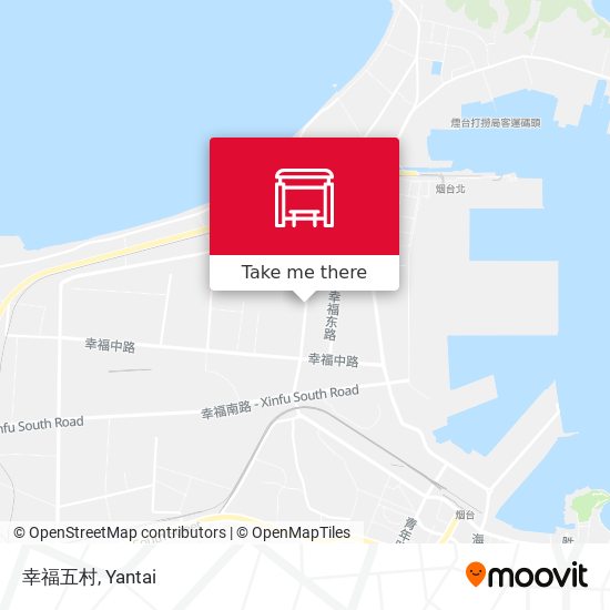 幸福五村 map