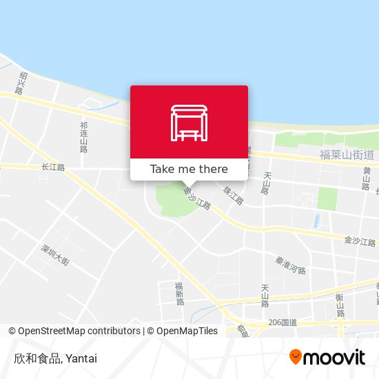 欣和食品 map