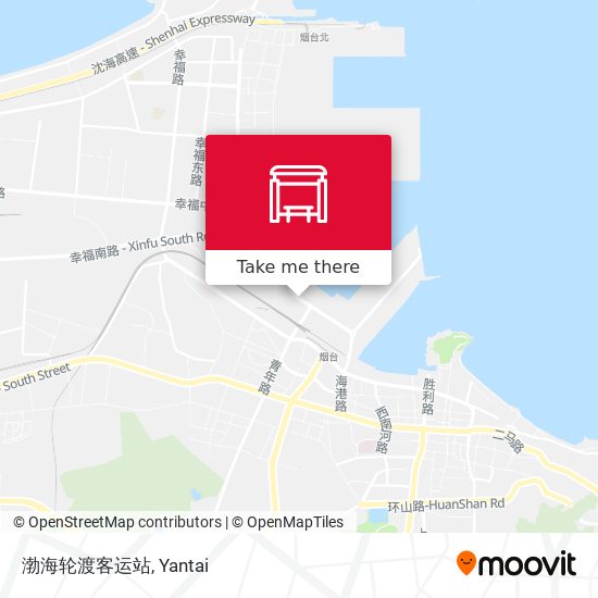 渤海轮渡客运站 map