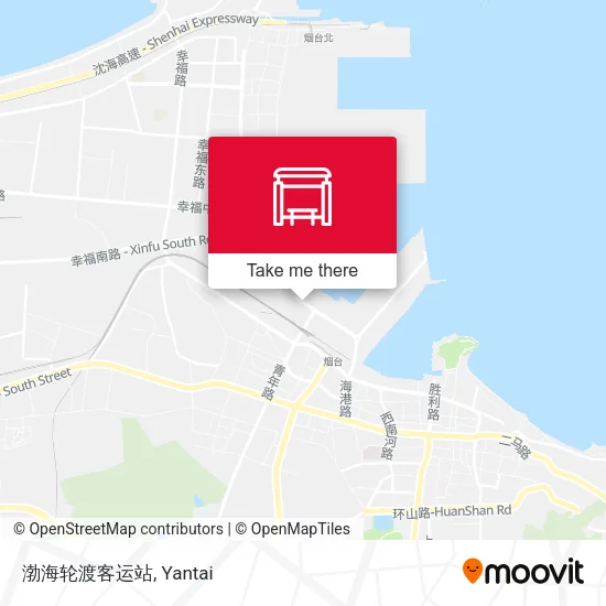 渤海轮渡客运站 map