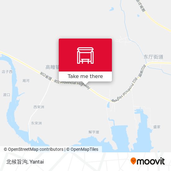 北候旨沟 map