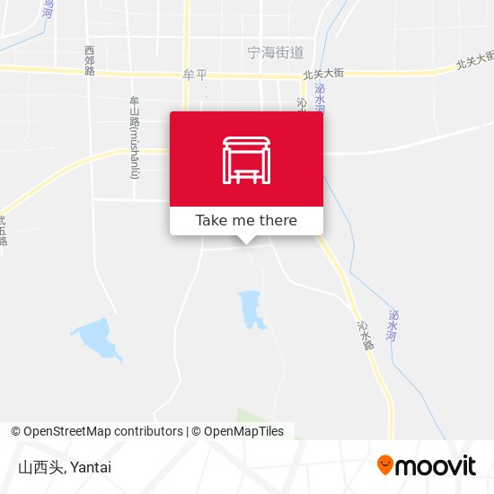 山西头 map