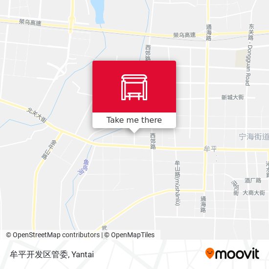 牟平开发区管委 map