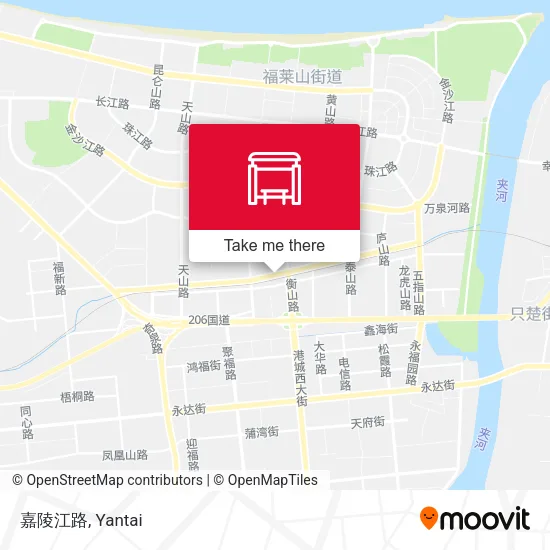 嘉陵江路 map