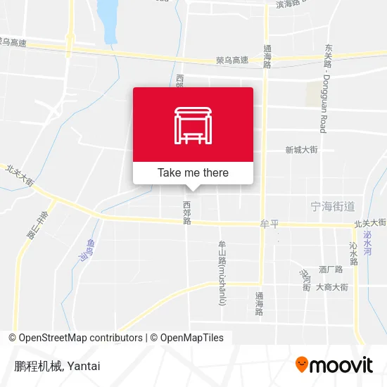 鹏程机械 map