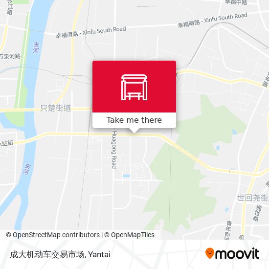 成大机动车交易市场 map