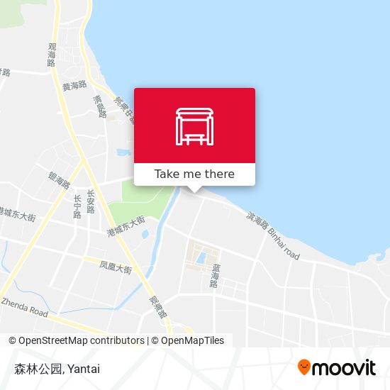森林公园 map