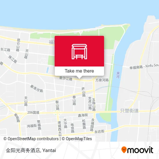 金阳光商务酒店 map