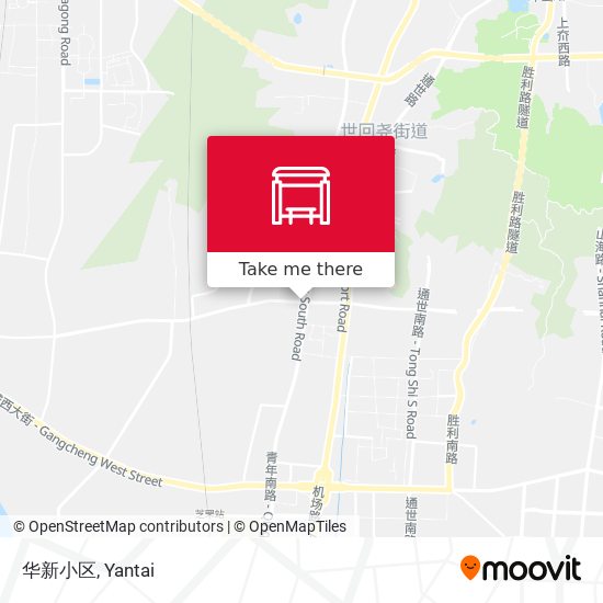 华新小区 map