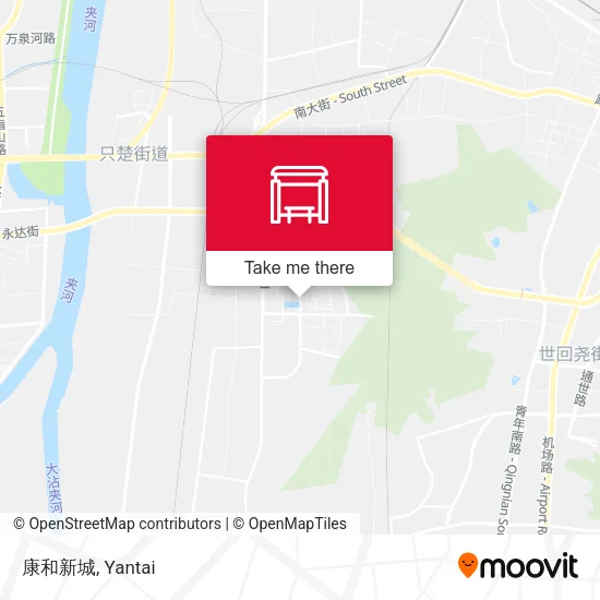 康和新城 map