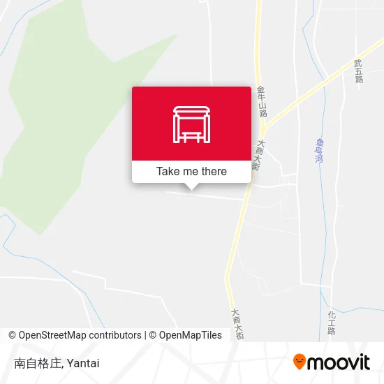 南自格庄 map