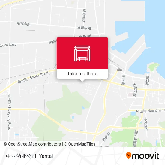 中亚药业公司 map