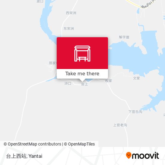 台上西站 map