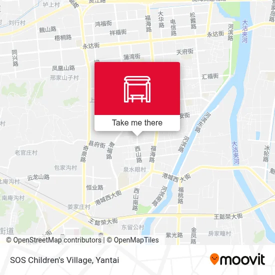 SOS Children's Village map
