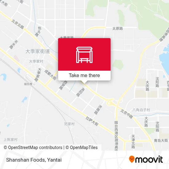 Shanshan Foods map