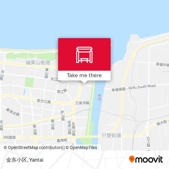 金东小区 map