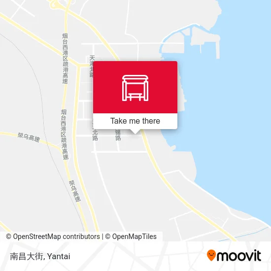 南昌大街 map