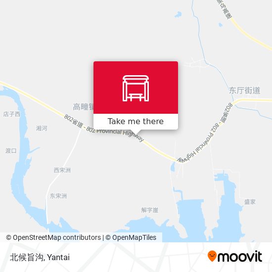 北候旨沟 map