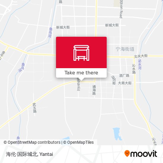 海伦·国际城北 map
