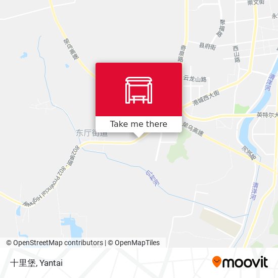 十里堡 map