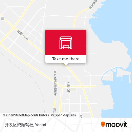 开发区鸿顺驾校 map