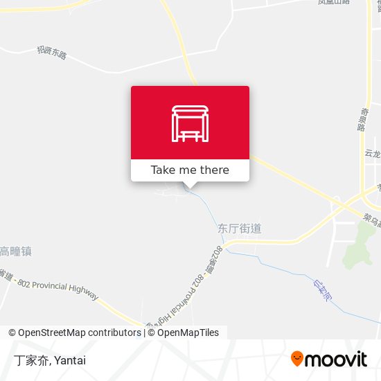 丁家夼 map