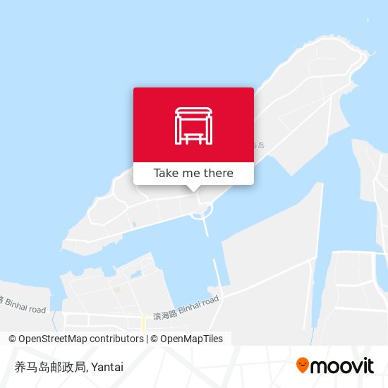 养马岛邮政局 map