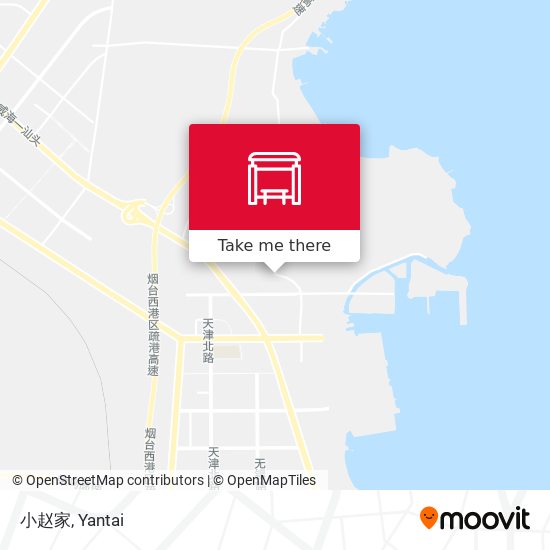 小赵家 map